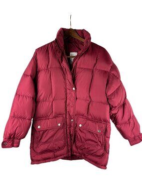 VTG Swan Canadian Outerwear Goose Down Insulated Puffer Jacket Women's Size M